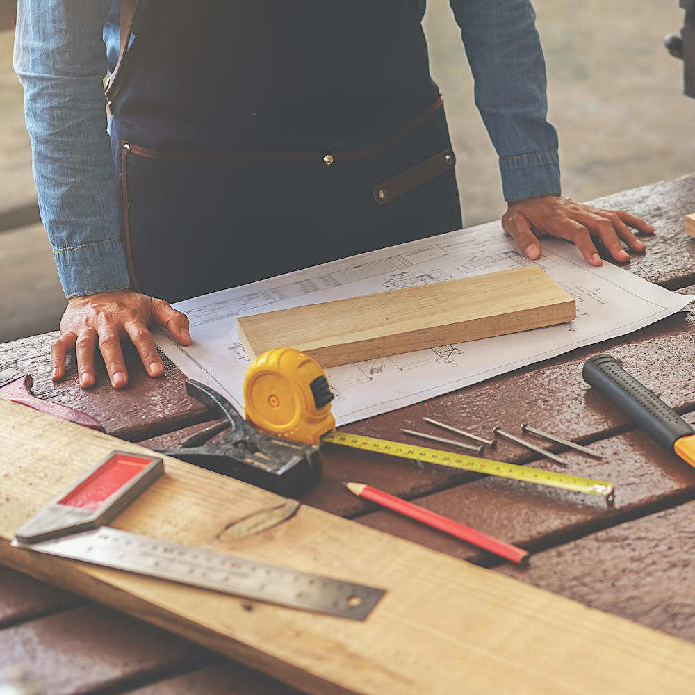 Carpenter working